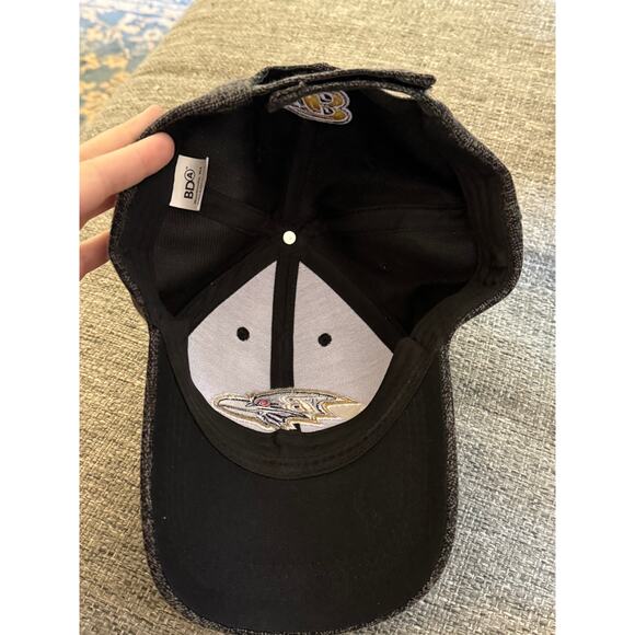 Like New Gray Tweed Baltimore Ravens Adjustable Hat - Picture 5 of 5